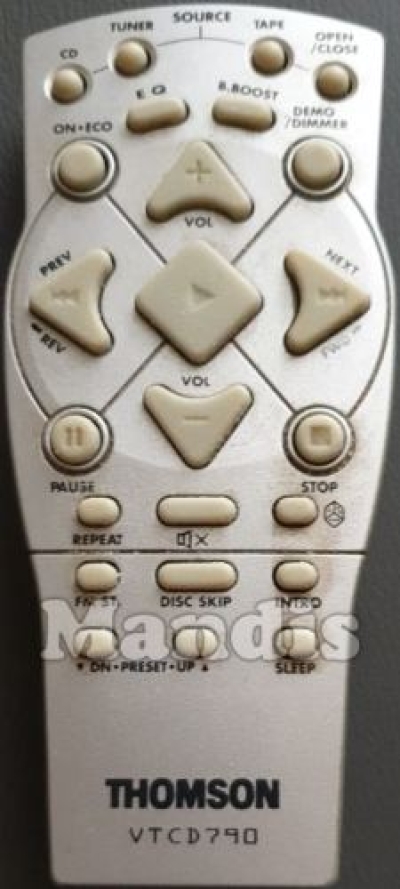 Photo don objet -Thomson vtcd 790 vtcd790 telecommande pour ch
